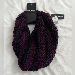 Steve Madden Purple/Pink Cowl Scarf